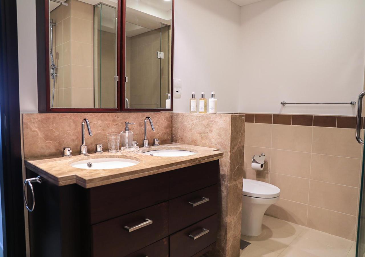 Nasma Luxury Stays - Fancy Apartment With Balcony Near Burj Khalifa Dubai Exterior foto